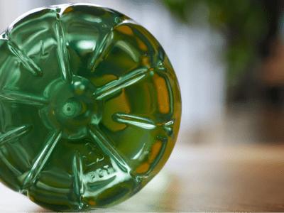 pet green bottle